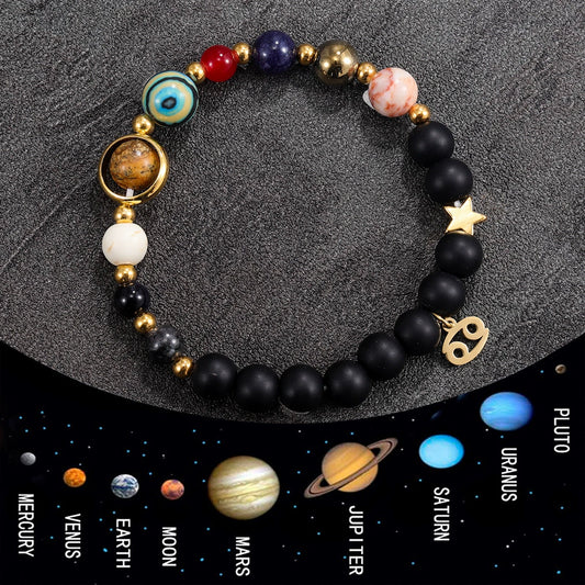 Zodiac Constellation Charm Bracelet