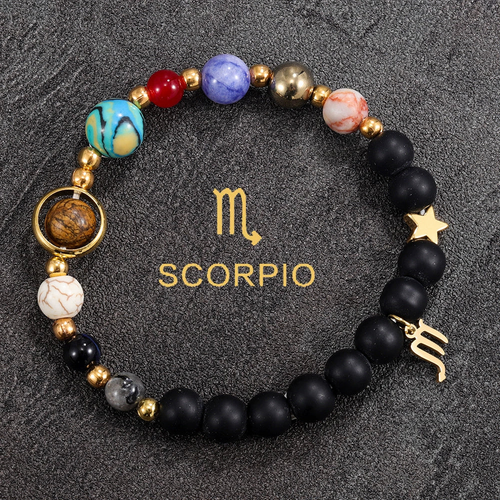 Zodiac Constellation Charm Bracelet