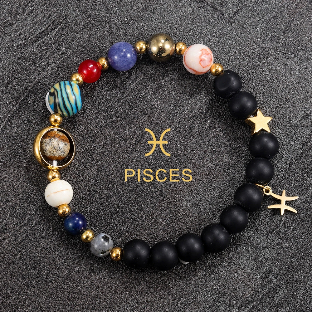 Zodiac Constellation Charm Bracelet