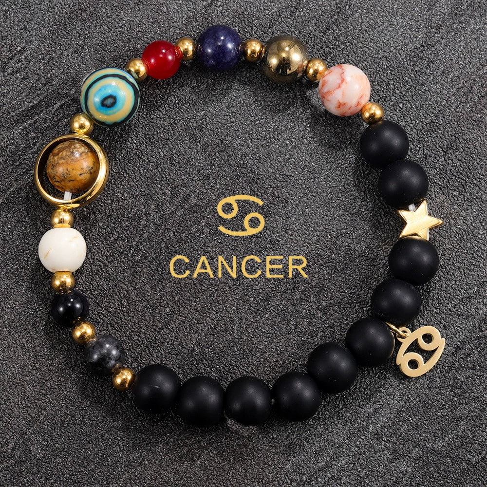 Zodiac Constellation Charm Bracelet